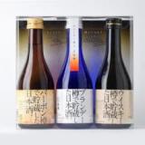 新潟　洋酒樽で貯蔵した日本酒 FUKUGAO　(300ml) 3種飲み比べ