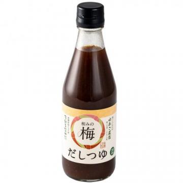 和みの梅だしつゆセット(1本あたり300ml)